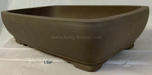 Load image into Gallery viewer, 24 Unglazed Bonsai Pots Rounded Rectangular