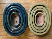 Load image into Gallery viewer, Set of 4 Oval Glazed Bonsai Pots (A:13.75", B:11", C:9", D:6")