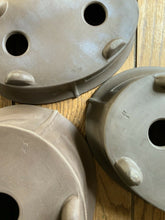 Load image into Gallery viewer, Set 3 or Set of 2 Oval Unglazed Bonsai Pots. A:9.5" B:8.5" C:7.5"