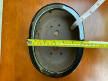 Load image into Gallery viewer, 8" Glazed Ceramic Bonsai Pots.  Several Styles.