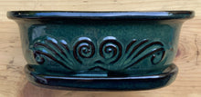 Load image into Gallery viewer, NEW 8" Glazed Ceramic Bonsai Pots w/Attached Humidity Trays.  Several Styles.