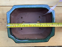 Load image into Gallery viewer, 8" Glazed Ceramic Bonsai Pots.  Several Styles.