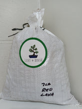 Load image into Gallery viewer, 7 Lb (dry) bag of 1/4' Red. Lava