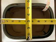 Load image into Gallery viewer, 8" Glazed Ceramic Bonsai Pots.  Several Styles.