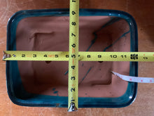 Load image into Gallery viewer, Set of 3 Glazed Bonsai Pots in a Variety of Colors and Styles A:12" B:10" C:8"