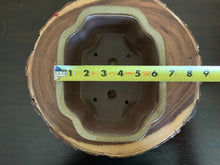 Load image into Gallery viewer, NEW 8" Glazed Ceramic Bonsai Pots.  Several Styles.