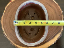 Load image into Gallery viewer, NEW 8" Glazed Ceramic Bonsai Pots.  Several Styles.