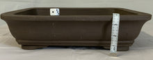 Load image into Gallery viewer, 14" Unglazed Bonsai Pots Rectangular