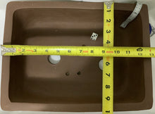 Load image into Gallery viewer, Unglazed Bonsai Pots Rectangular 16" & 13"