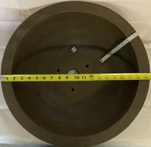 Load image into Gallery viewer, Set of 3 Unglazed Yixing Bonsai Pots Round 19" 15" 12". Please contact for freight quote.