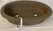 Load image into Gallery viewer, Unglazed Yixing Bonsai Pots Oval 20" & 16"