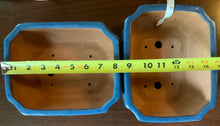 Load image into Gallery viewer, 8" Deep Glazed Ceramic Bonsai Pot. Choose from several styles and colors.