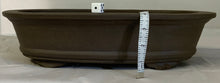 Load image into Gallery viewer, 15" Unglazed Yixing Bonsai Pots Oval