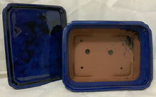 Load image into Gallery viewer, 10" Glazed Ceramic Pots with Matching Trays