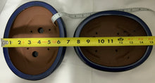 Load image into Gallery viewer, SALE!!8" Glazed Ceramic Bonsai Pots & Matching Trays - Several Styles