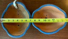 Load image into Gallery viewer, 8" Deep Glazed Ceramic Bonsai Pot. Choose from several styles and colors.