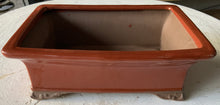 Load image into Gallery viewer, 8" Glazed Ceramic Bonsai Pots.  Several Styles.