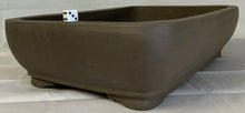 Load image into Gallery viewer, 20" Unglazed Bonsai Pots Rounded Rectangular