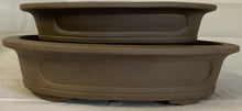 Load image into Gallery viewer, Unglazed Yixing Bonsai Pots Oval 20" & 16"