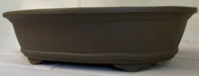 Load image into Gallery viewer, 19" Unglazed Yixing Bonsai Pot Oval