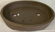 Load image into Gallery viewer, Unglazed Yixing Bonsai Pots Oval 22" 18" 16