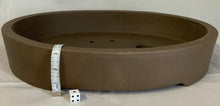 Load image into Gallery viewer, Unglazed Yixing Bonsai Pots Oval 22" 18" 16