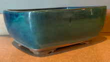 Load image into Gallery viewer, 10" Deep Glazed Ceramic Bonsai Pot. Choose from several styles and colors.