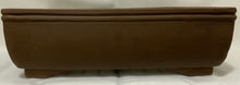 Load image into Gallery viewer, Unglazed Bonsai Pots Rectangular 16" & 13"