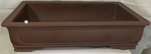 Load image into Gallery viewer, 39" Unglazed Bonsai Pot Tapered Rectangular-Local pick up and delivery or freight only