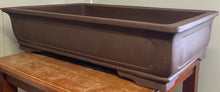 Load image into Gallery viewer, 39" Unglazed Bonsai Pot Tapered Rectangular-Local pick up and delivery or freight only