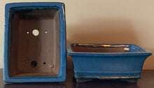 Load image into Gallery viewer, 8" Deep Glazed Ceramic Bonsai Pot. Choose from several styles and colors.
