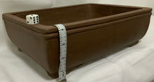 Load image into Gallery viewer, Unglazed Bonsai Pots Rectangular 16" & 13"