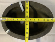 Load image into Gallery viewer, Set of 3 Unglazed Yixing Bonsai Pots Oval 20" 16" 12"