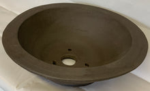 Load image into Gallery viewer, 12" Unglazed Yixing Bonsai Pots Round