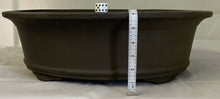 Load image into Gallery viewer, 20" Unglazed Yixing Bonsai Pot Oval