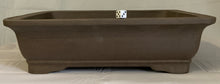 Load image into Gallery viewer, 18" Unglazed Bonsai Pots Rectangular