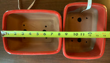 Load image into Gallery viewer, 8" Deep Glazed Ceramic Bonsai Pot. Choose from several styles and colors.
