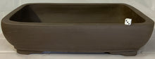 Load image into Gallery viewer, 20" Unglazed Bonsai Pots Rounded Rectangular
