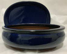 Load image into Gallery viewer, SALE!!8" Glazed Ceramic Bonsai Pots & Matching Trays - Several Styles