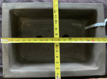 Load image into Gallery viewer, Unglazed Bonsai Pot Tapered Rectangular 15" Yixing-Local pick up or freight only. Contact us for a freight quote.