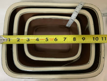 Load image into Gallery viewer, Set Of 3 Glazed Ceramic Bonsai Pots In Sand Color ~ S:6.5 M:9 L:11