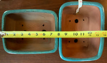 Load image into Gallery viewer, 8" Deep Glazed Ceramic Bonsai Pot. Choose from several styles and colors.