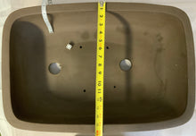 Load image into Gallery viewer, Set of 2 Unglazed Bonsai Pots Rounded Rectangular 24" & 20" Local pick up only or ask for freight quote