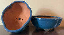 Load image into Gallery viewer, 8" Deep Glazed Ceramic Bonsai Pot. Choose from several styles and colors.