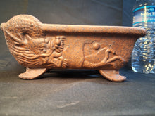 Load image into Gallery viewer, Unglazed bonsai pot-Dragon Pot
