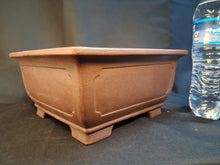 Load image into Gallery viewer, Unglazed bonsai pot- square
