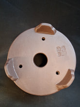 Load image into Gallery viewer, Unglazec bonsai pot, round Yixing Zisha pot
