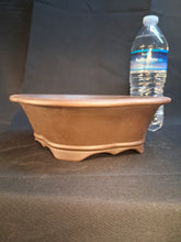Load image into Gallery viewer, Unglazed Bonsai Pot - Quince rounded.
