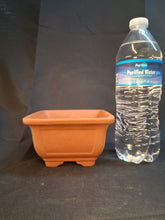 Load image into Gallery viewer, Unglazed Bonsai Pots. Natural Red Clay Pots: Three to chose from
