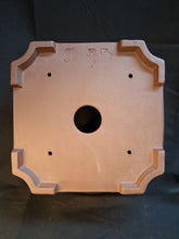 Load image into Gallery viewer, Unglazed bonsai pot - Quince tapered square pot
